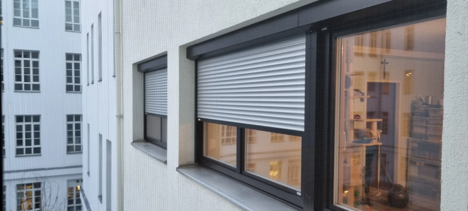 Fensteranlage mit Sonnenschutz